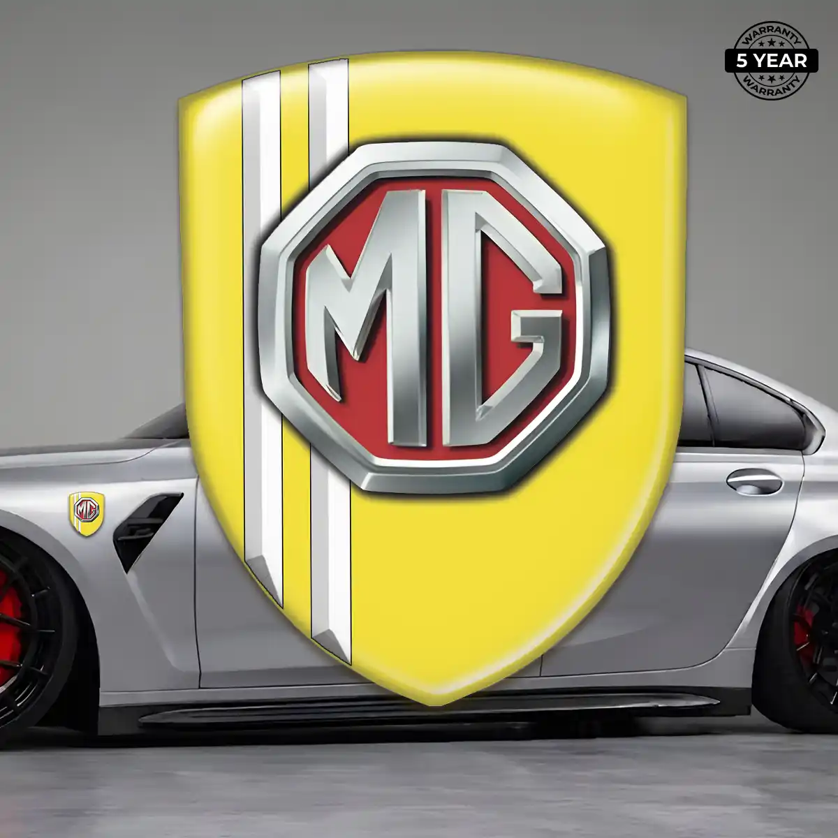 MG Automotive Emblem Sticker Interior Luxe