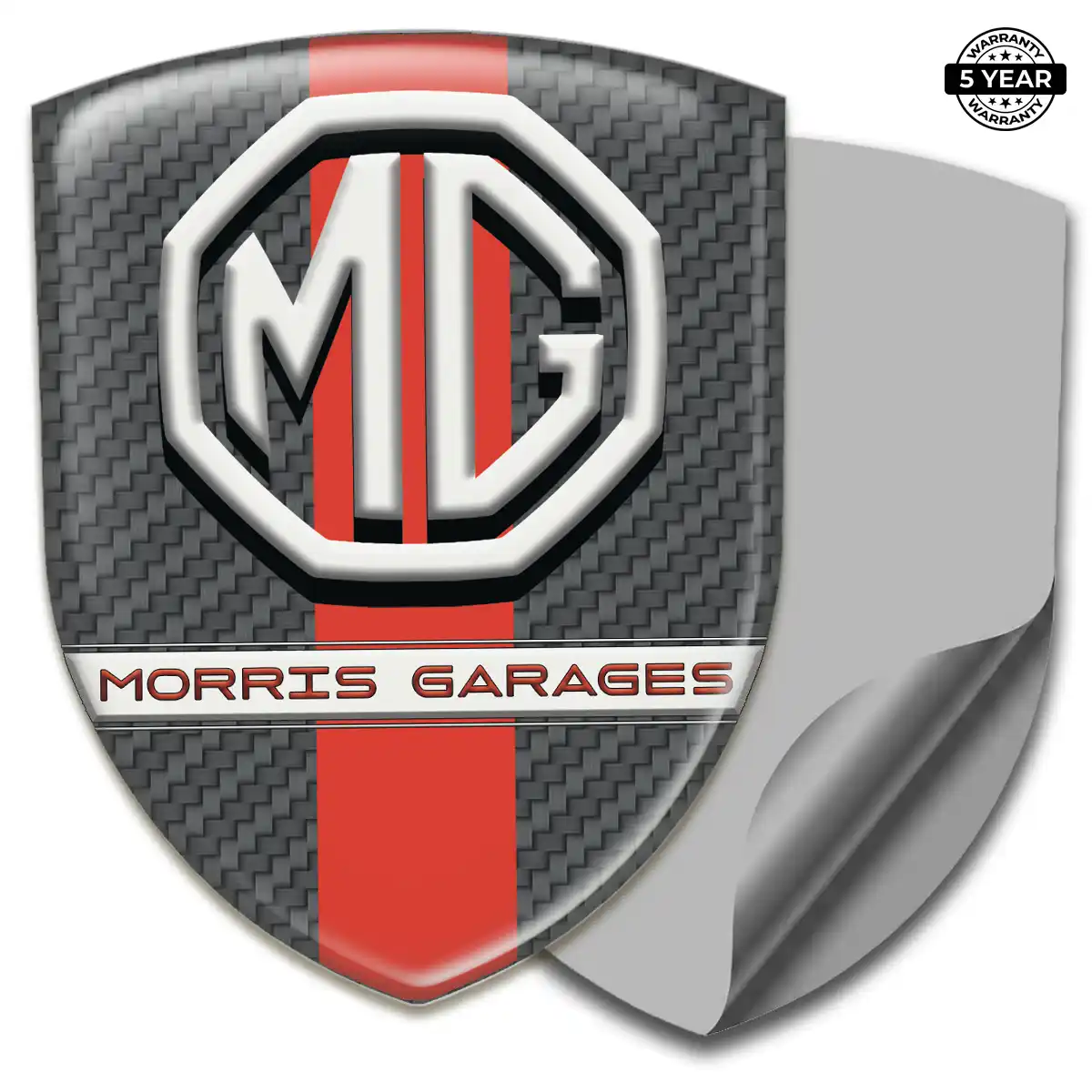 MG Automotive Emblem Sticker Prestige Line