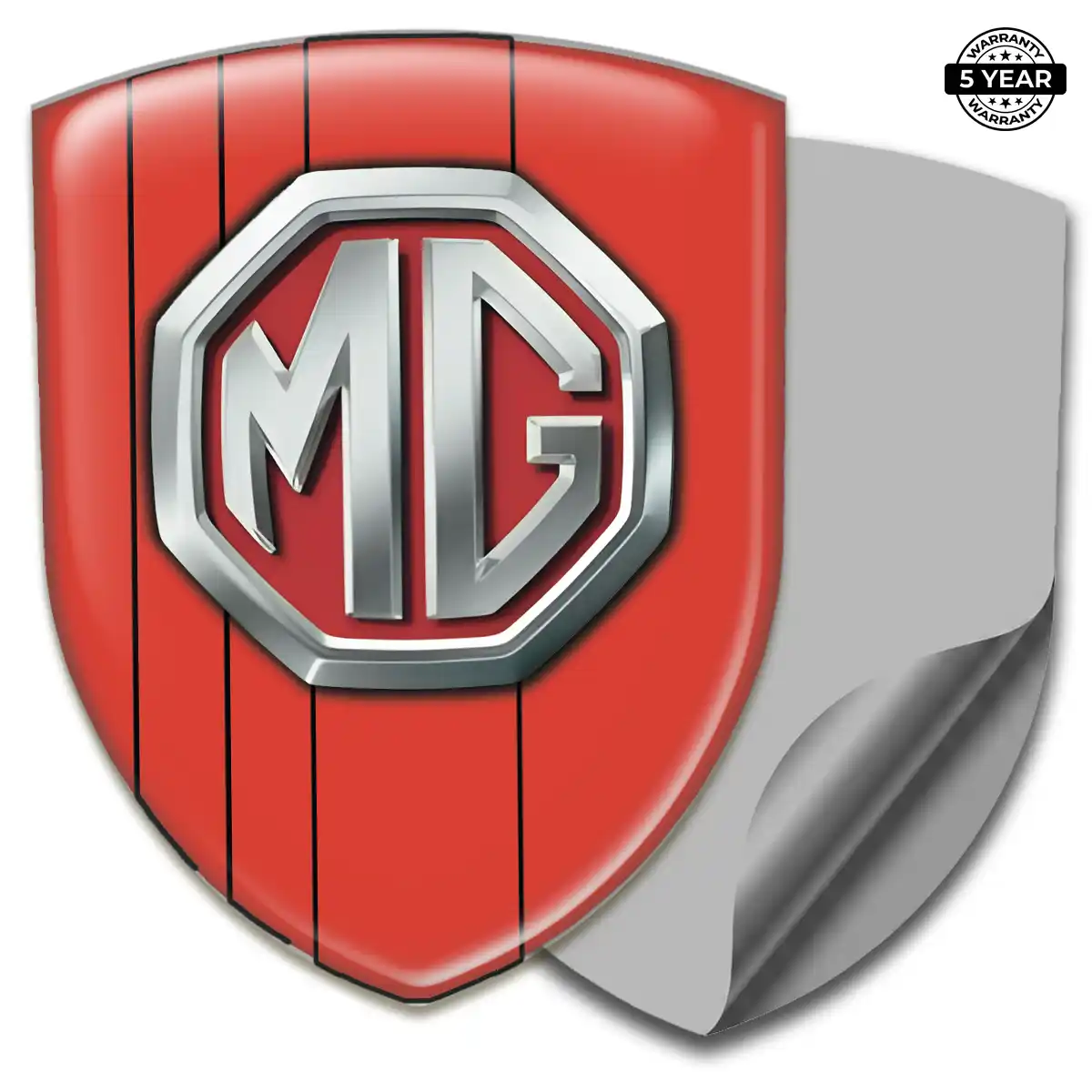 MG Automotive Emblem Sticker Resin Luxe