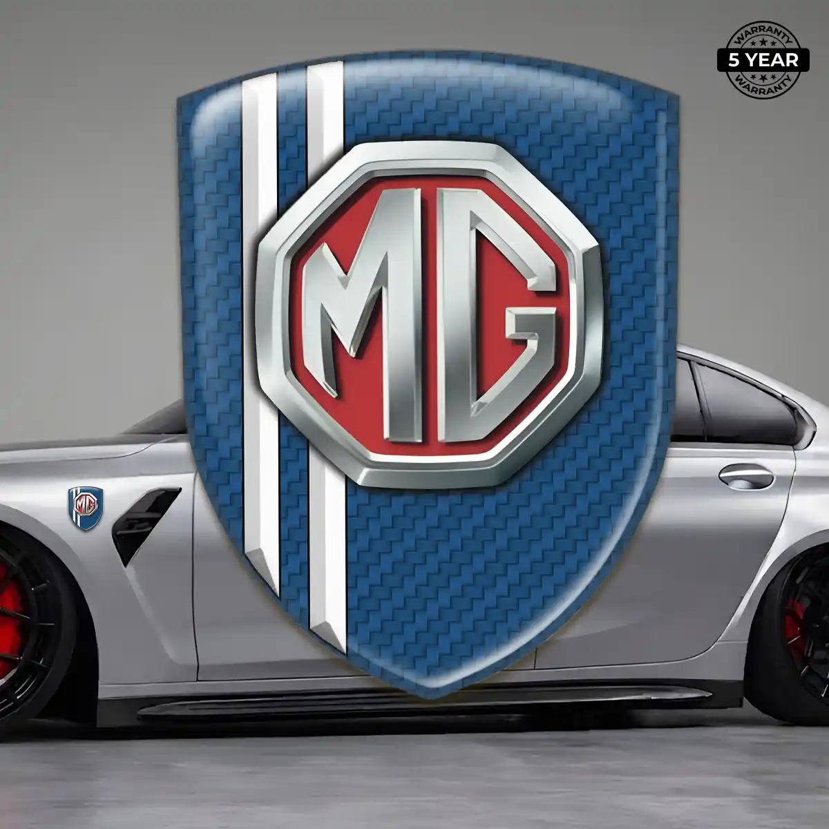 MG Automotive Emblem Sticker Signature Grade
