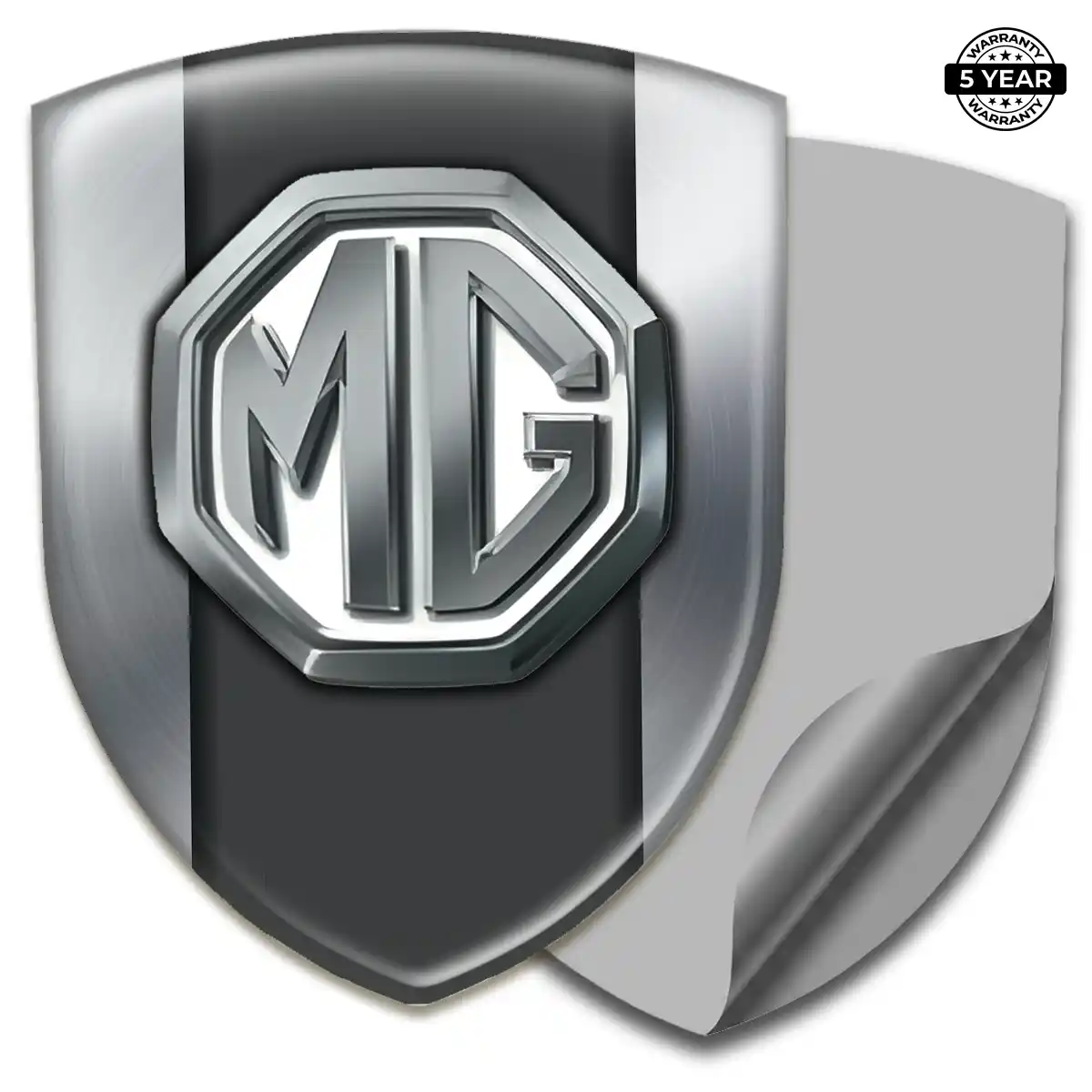 MG Automotive Emblem Sticker Sleek Style