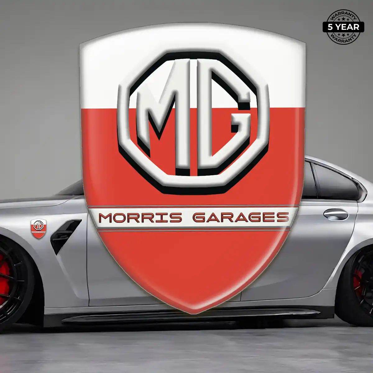 MG Automotive Logo Sticker Elite Finish