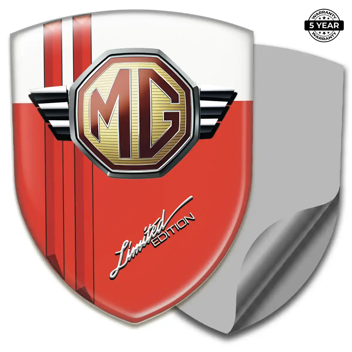 MG Automotive Logo Sticker Exclusive Series