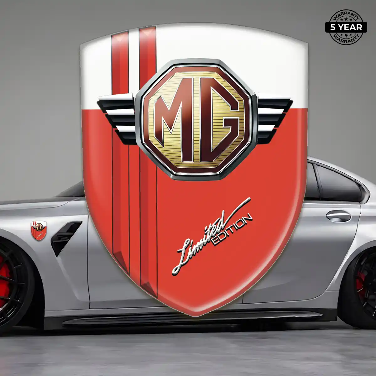 MG Automotive Logo Sticker Exclusive Series