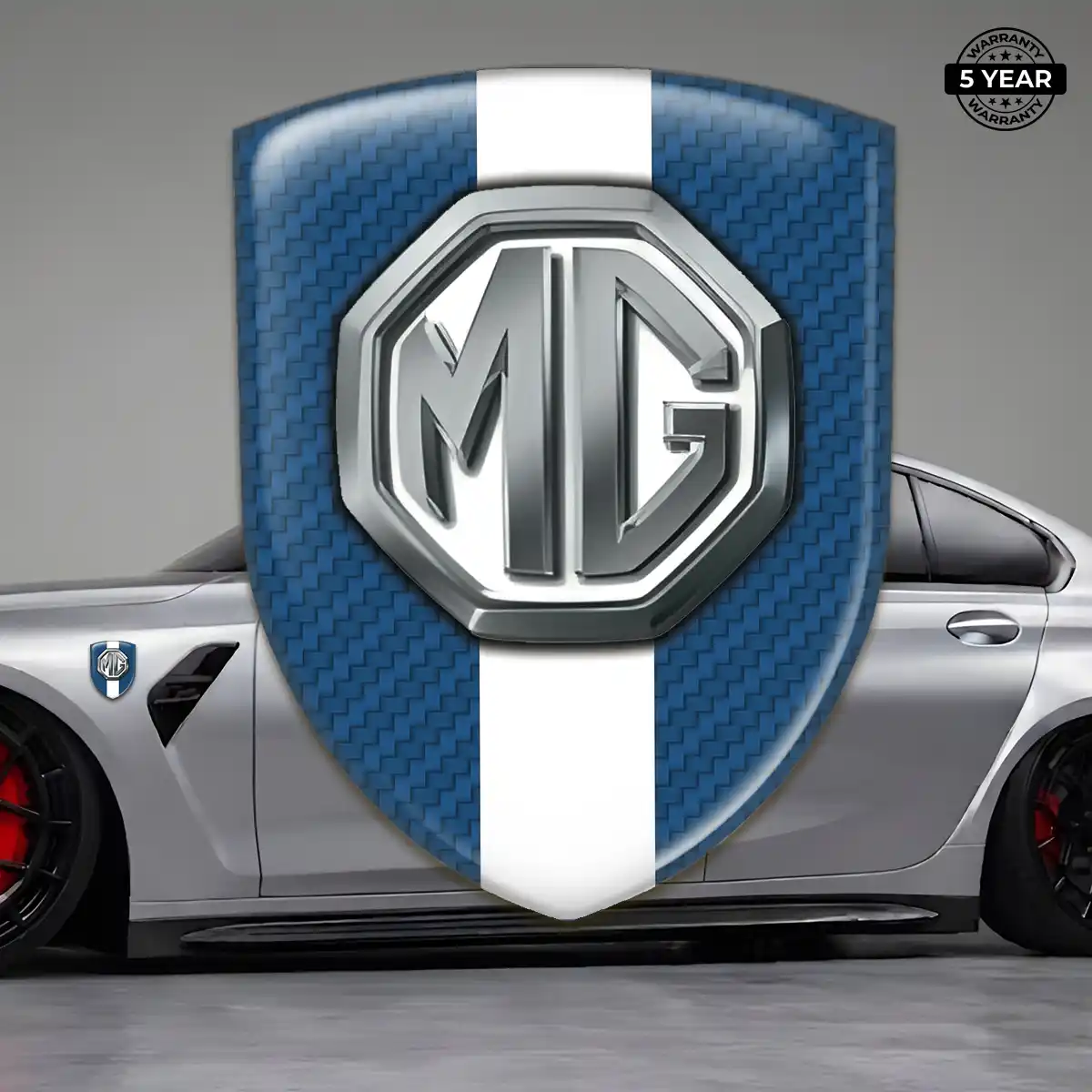 MG Automotive Logo Sticker Interior Elegance