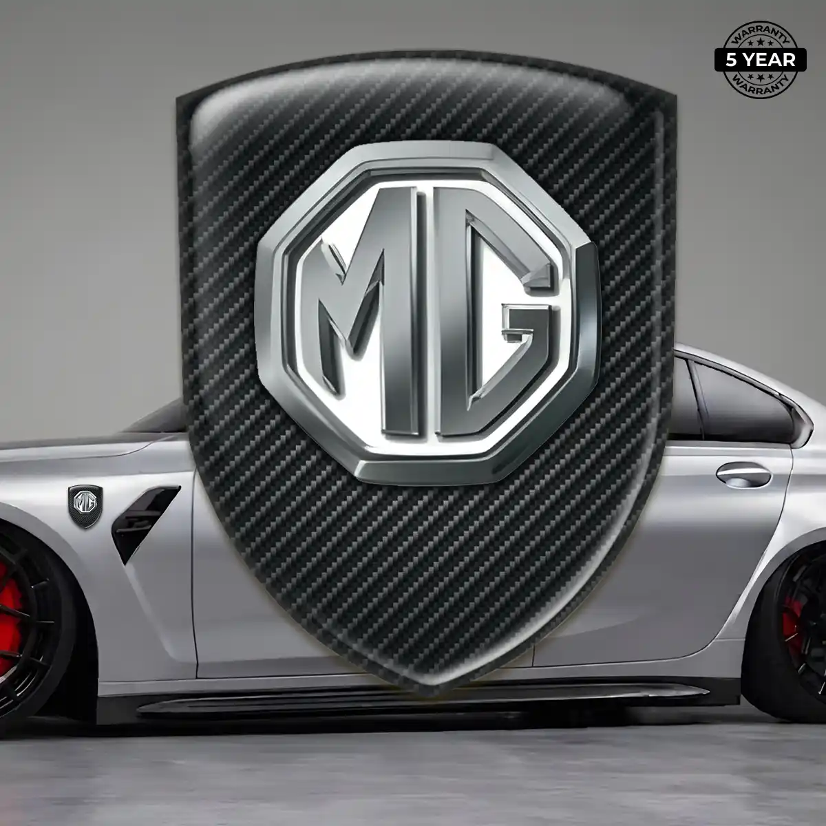 MG Automotive Logo Sticker Opulent Line