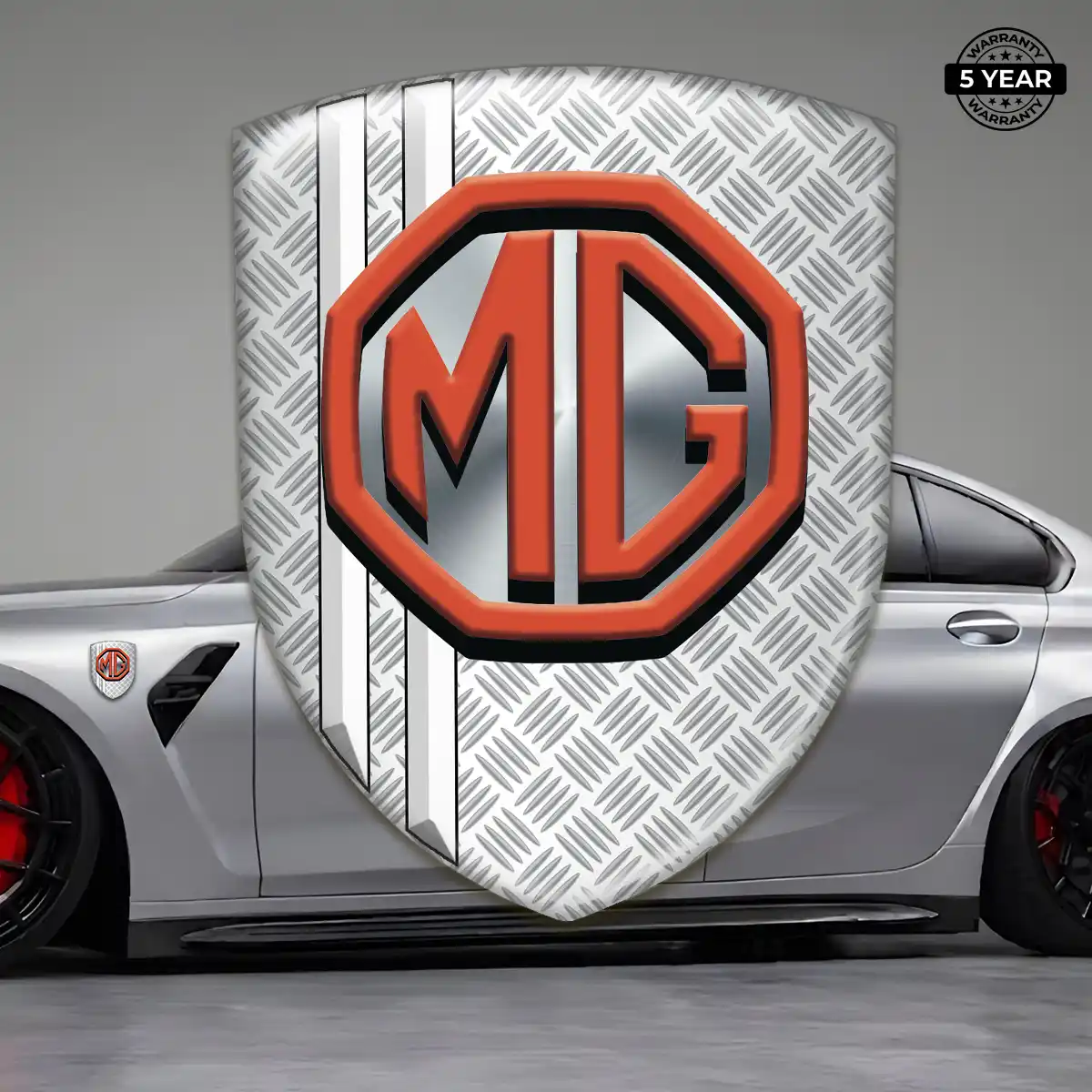 MG Automotive Logo Sticker Outer Style