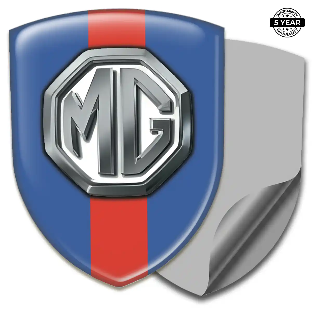 MG Automotive Logo Sticker Resin Elite