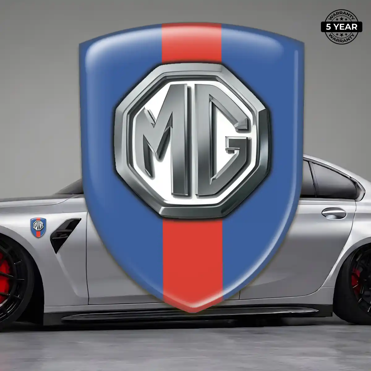 MG Automotive Logo Sticker Resin Elite