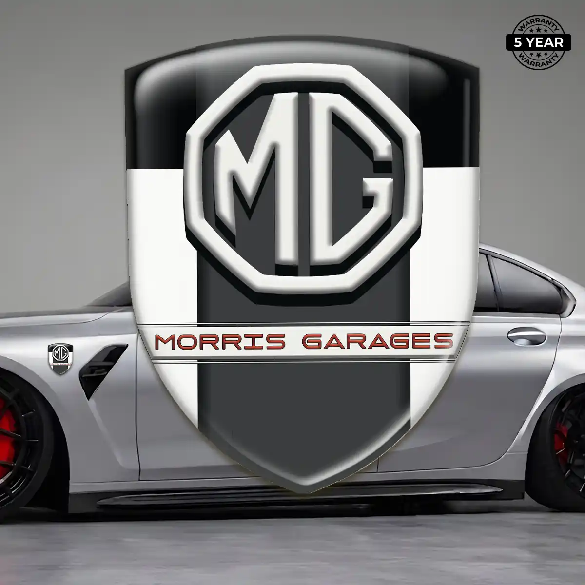 MG Automotive Logo Sticker Signature Grade