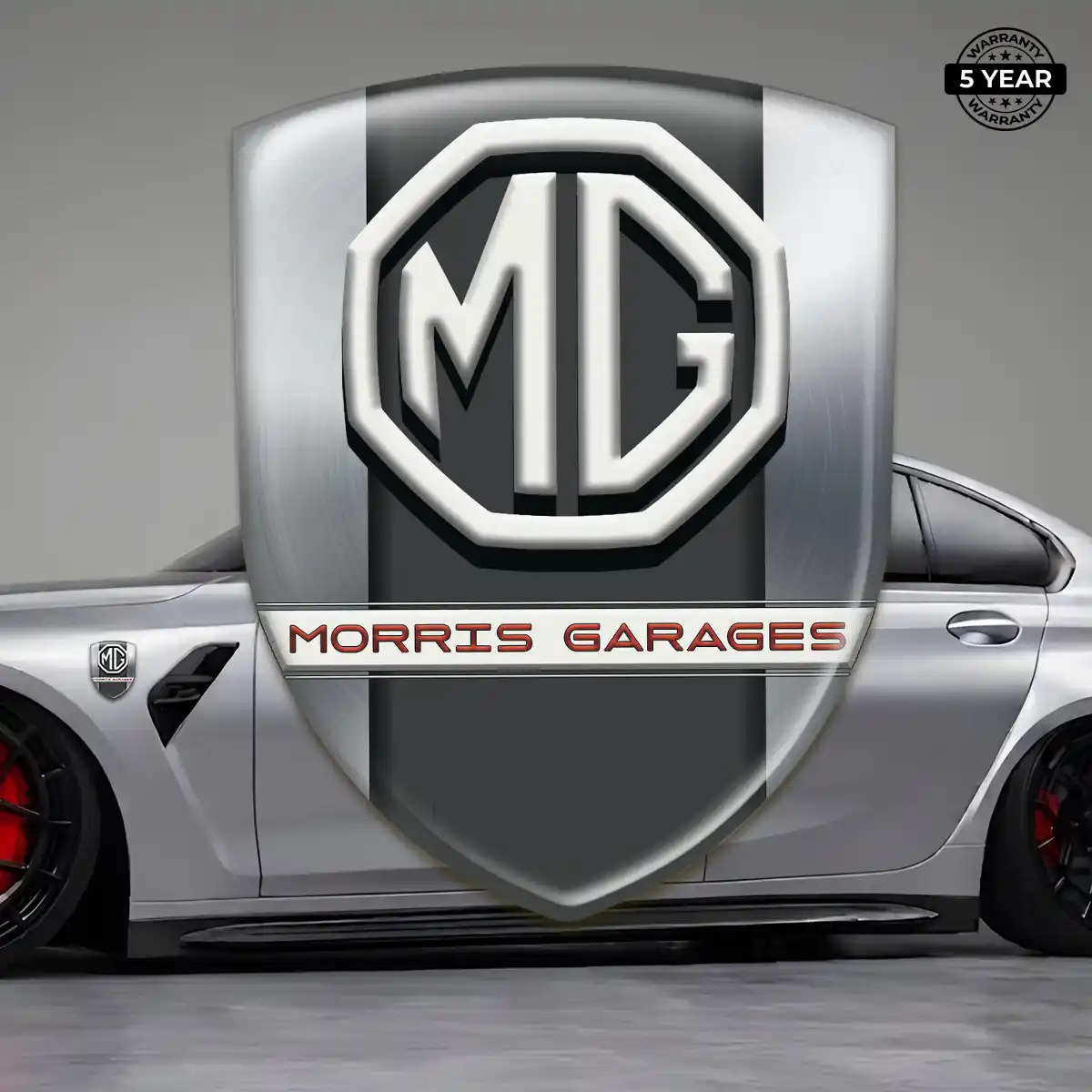MG Automotive Logo Sticker Superior Craft