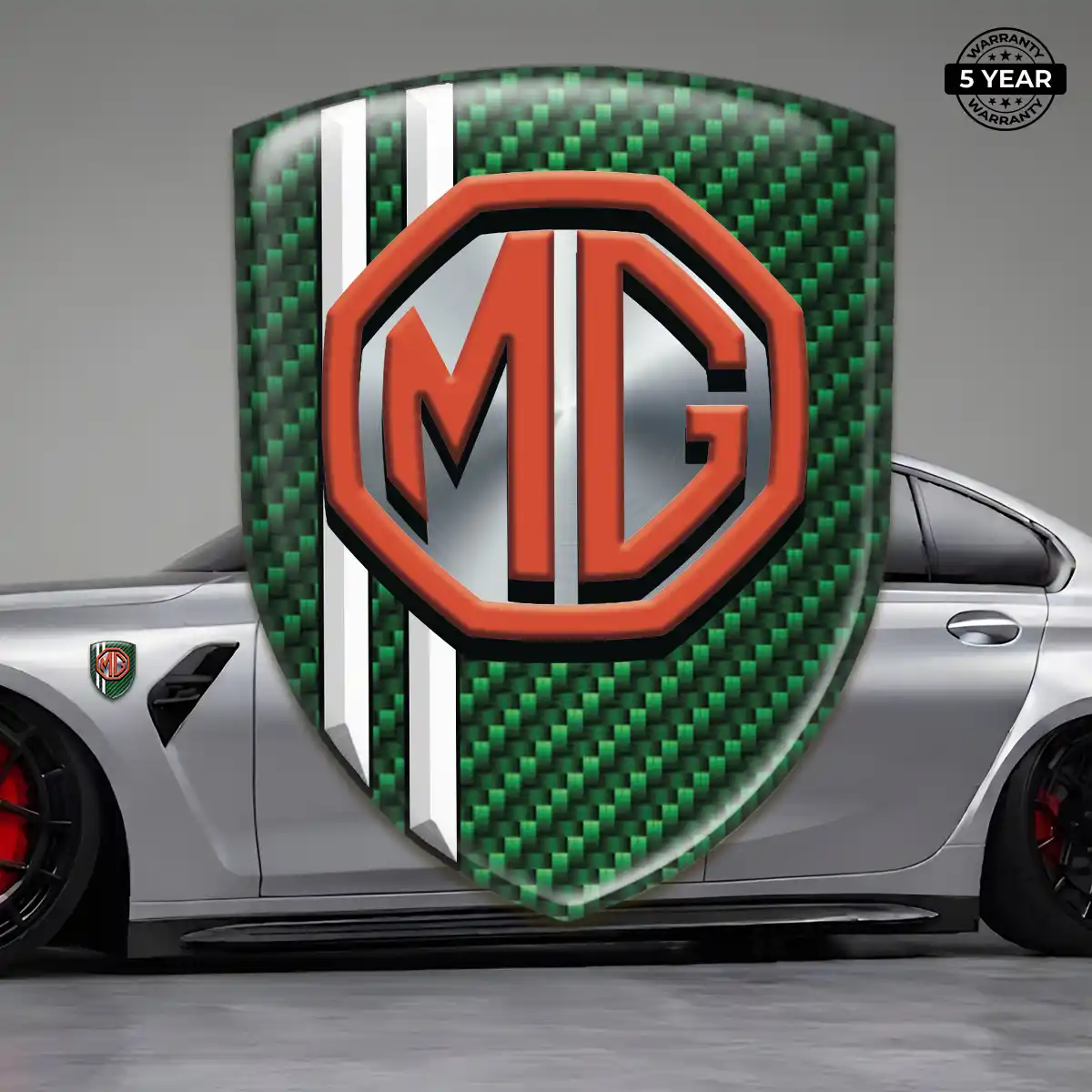 MG Automotive Resin Decal Premium Dome