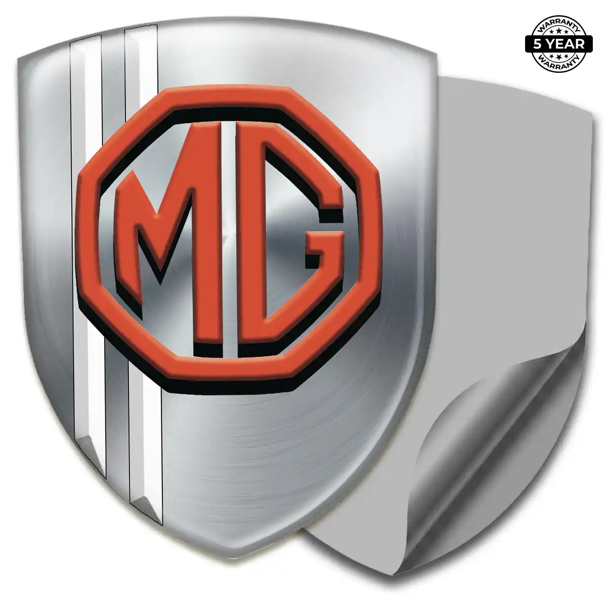MG Automotive Resin Decal Refined Design