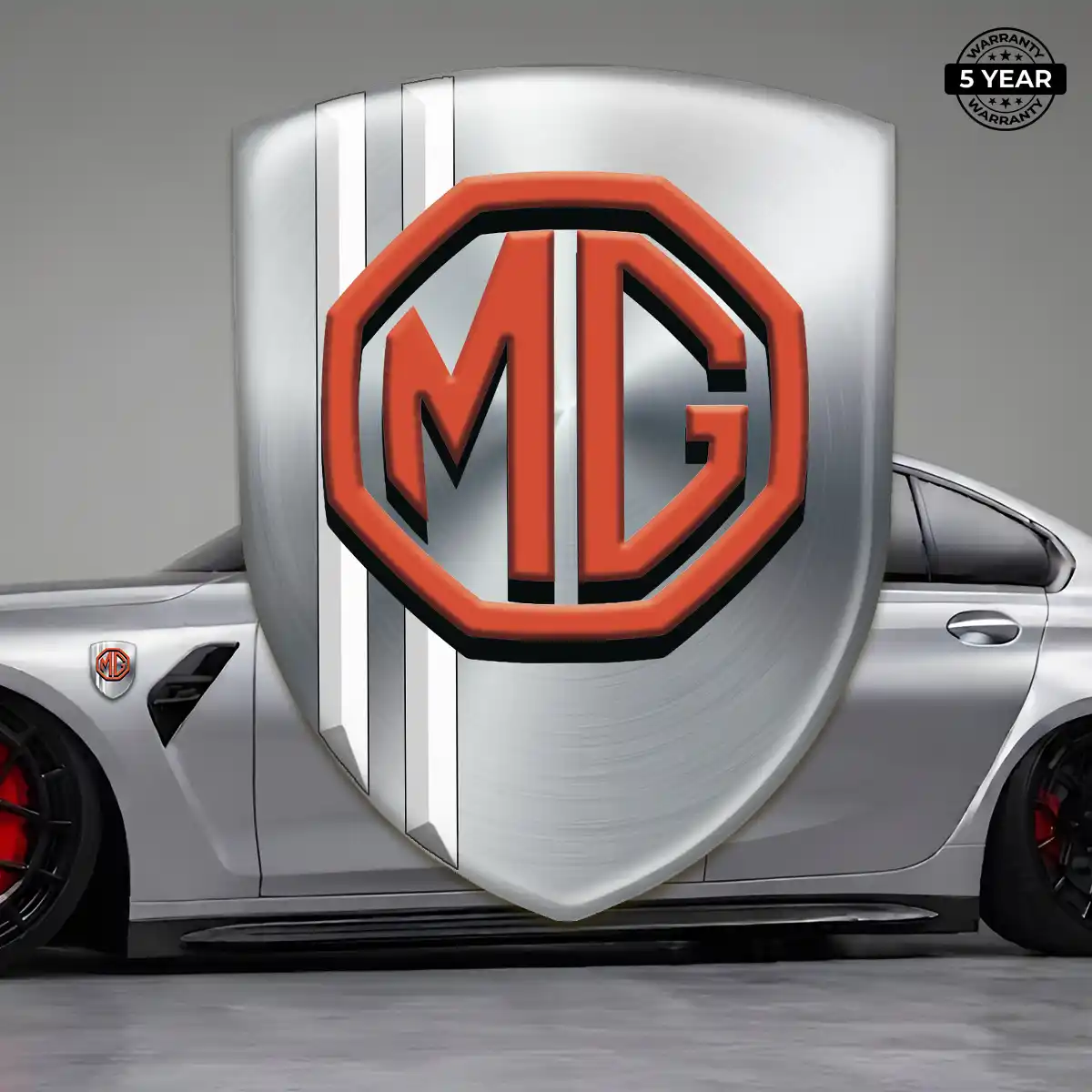 MG Automotive Resin Decal Refined Design