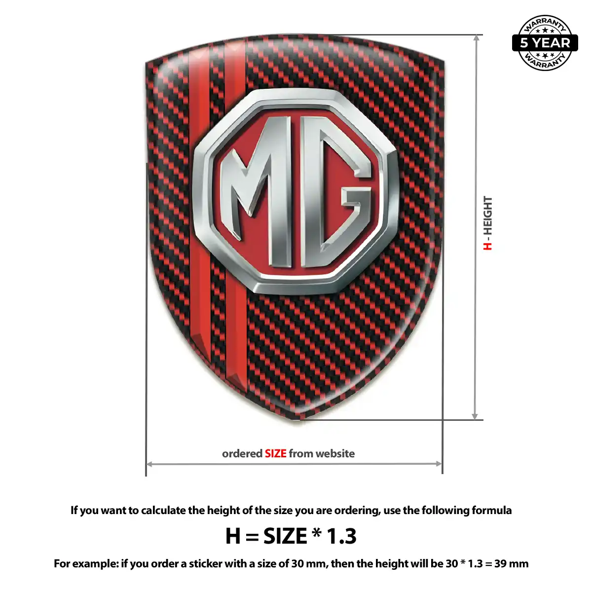 MG Automotive Resin Decal Resin Elite