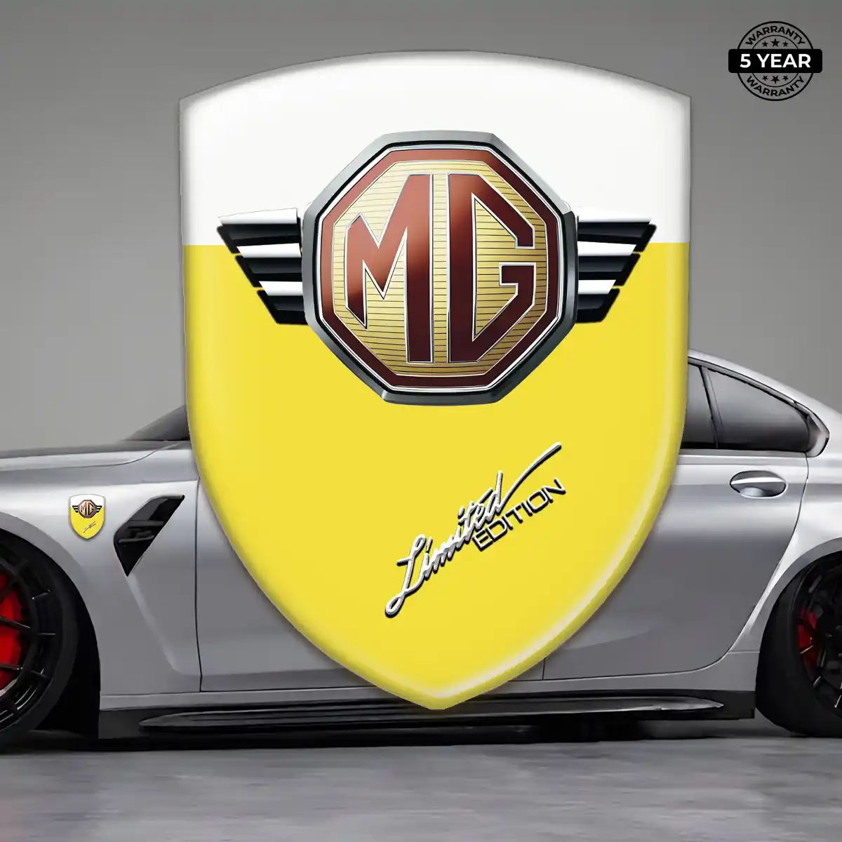 MG Automotive Resin Decal Sleek Style