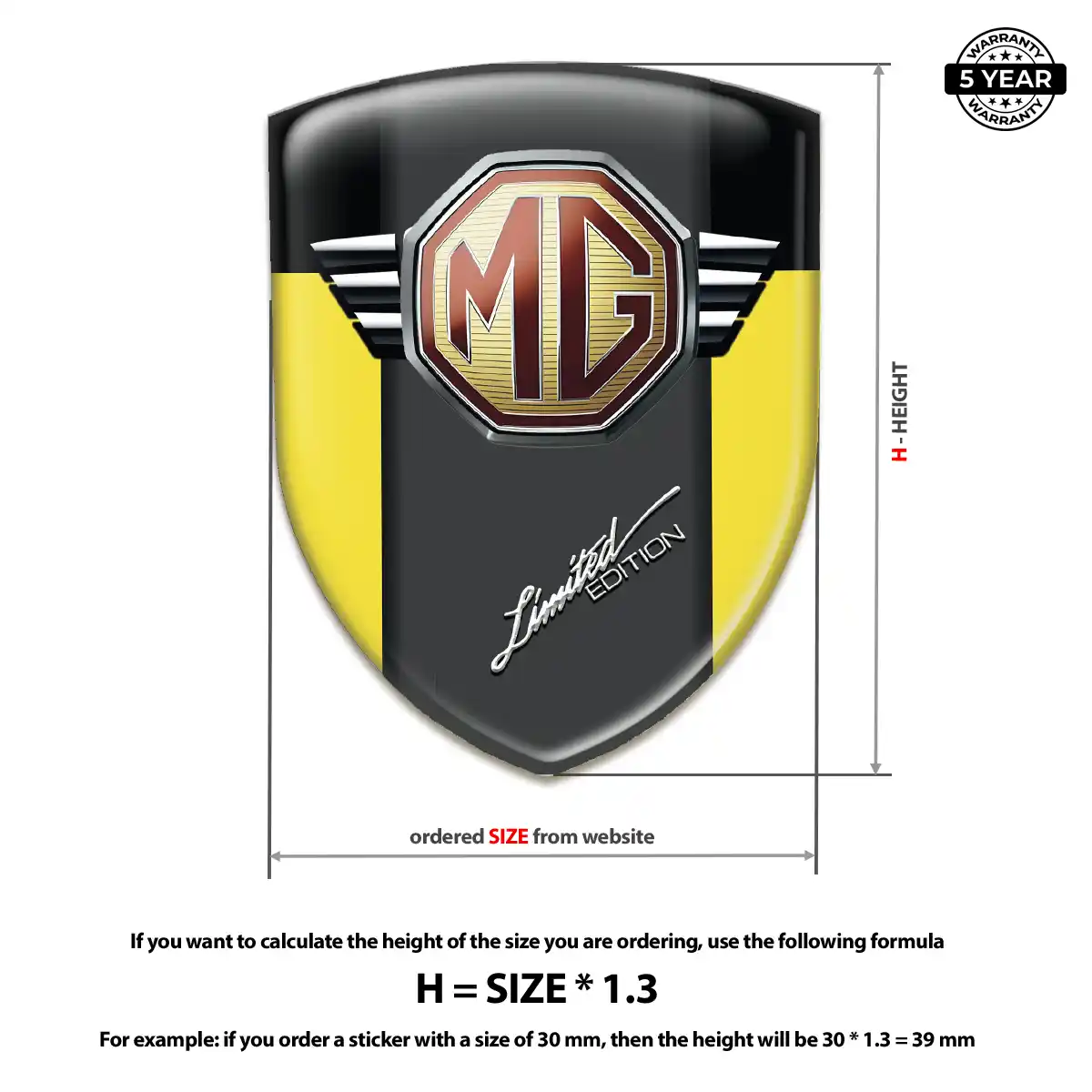 MG Automotive Resin Decal Superior Craft