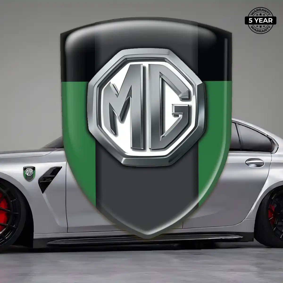 MG Badge Elite Finish