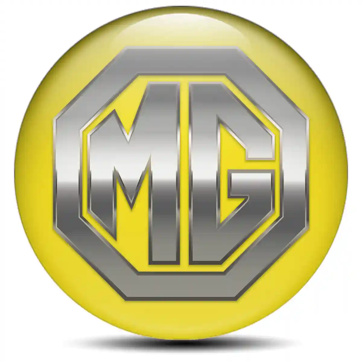 MG Badge Emblems Center Cap Self-Adhesive Sleek Style
