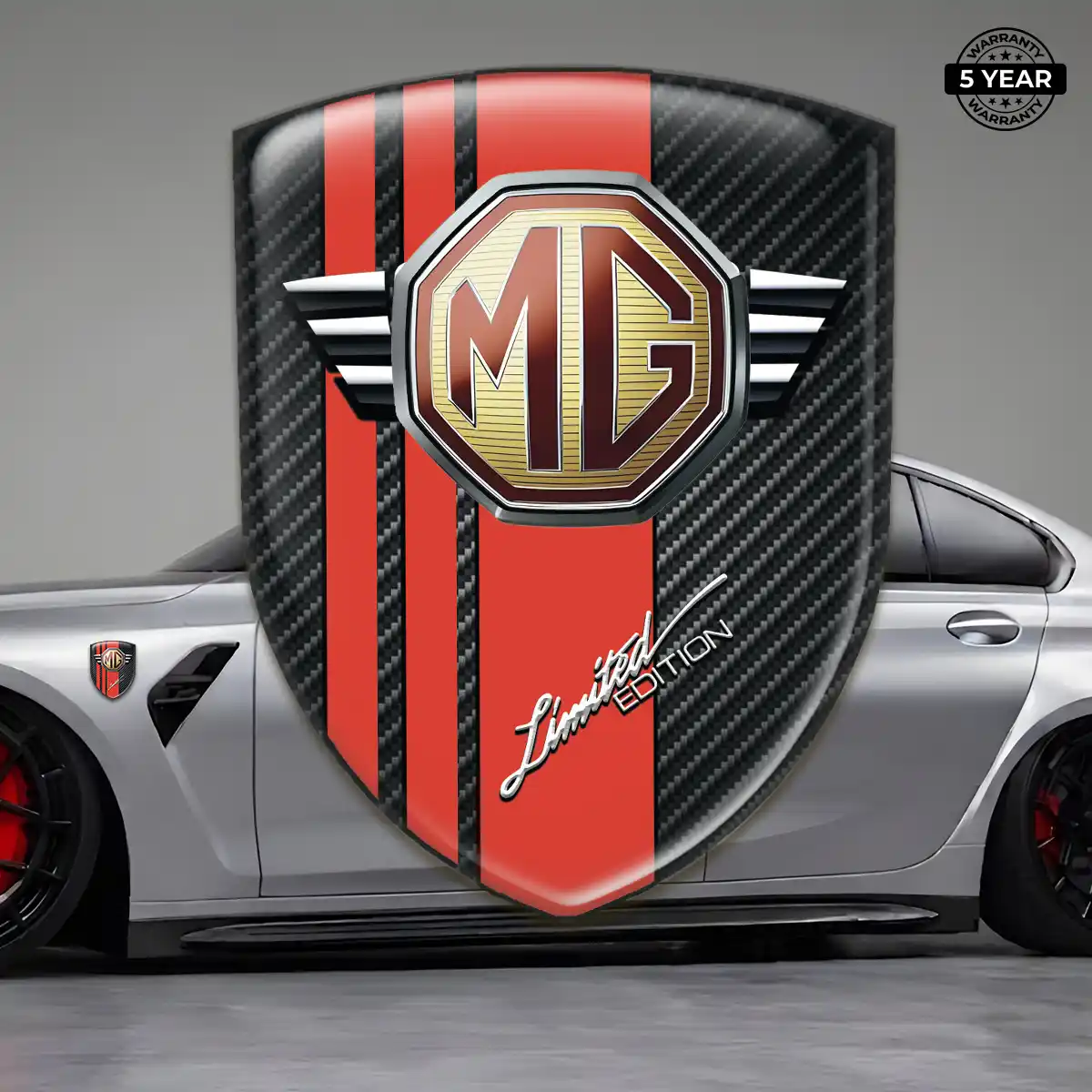 MG Badge Interior Elegance
