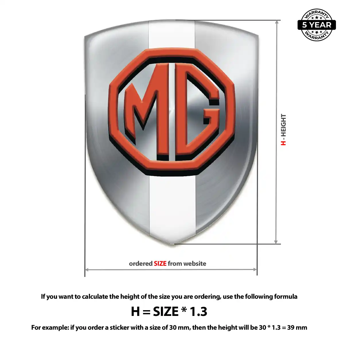 MG Badge Noble Edition