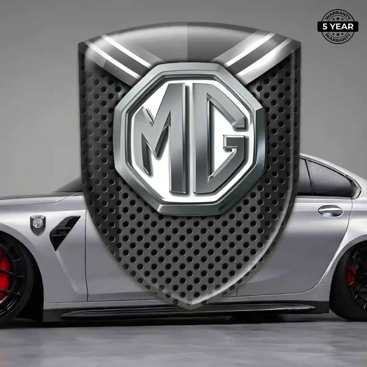 MG Badge Premium Dome