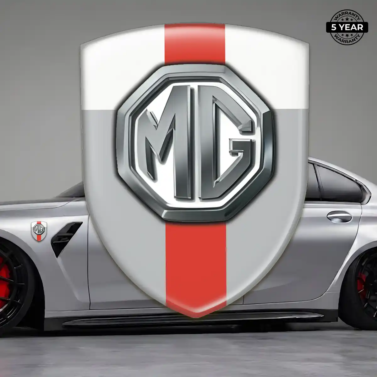 MG Badge Resin Luxe
