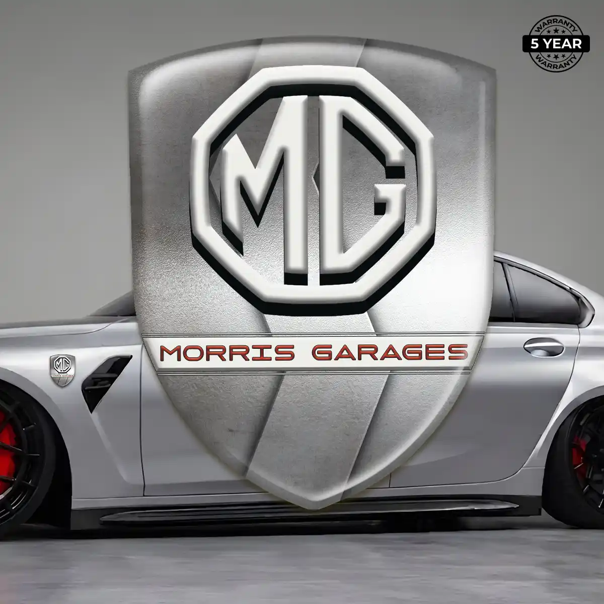 MG Badge Sleek Style