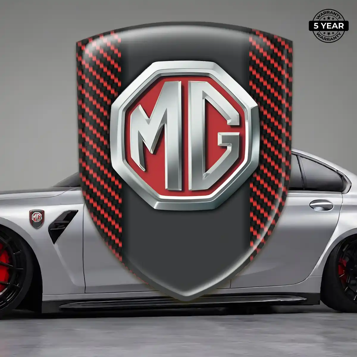 MG Car Emblem Decal Deluxe Edition