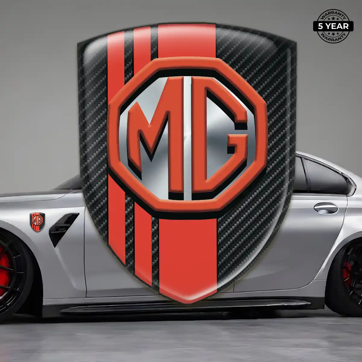 MG Car Emblem Decal Exterior Luxe