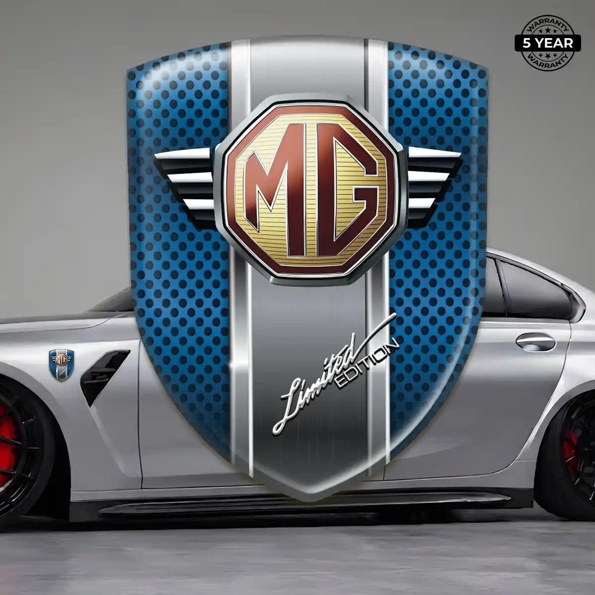 MG Car Emblem Decal Noble Edition