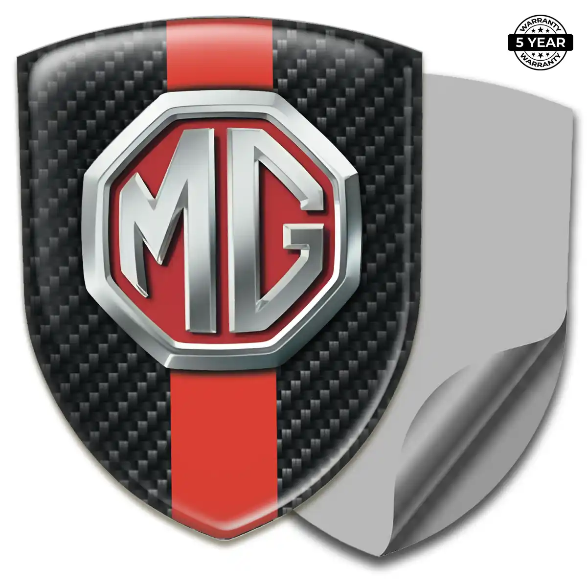 MG Car Emblem Decal Opulent Line