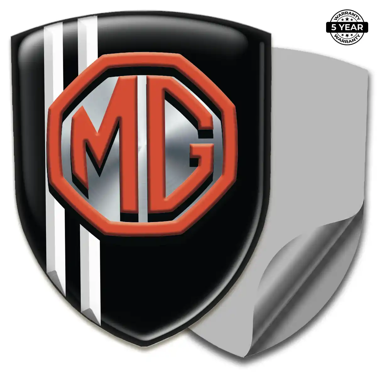MG Car Emblem Decal Prime Quality