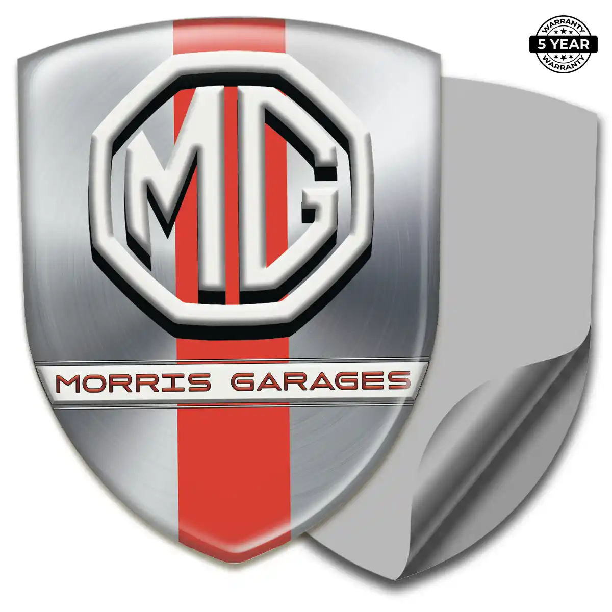 MG Car Emblem Decal Sleek Style
