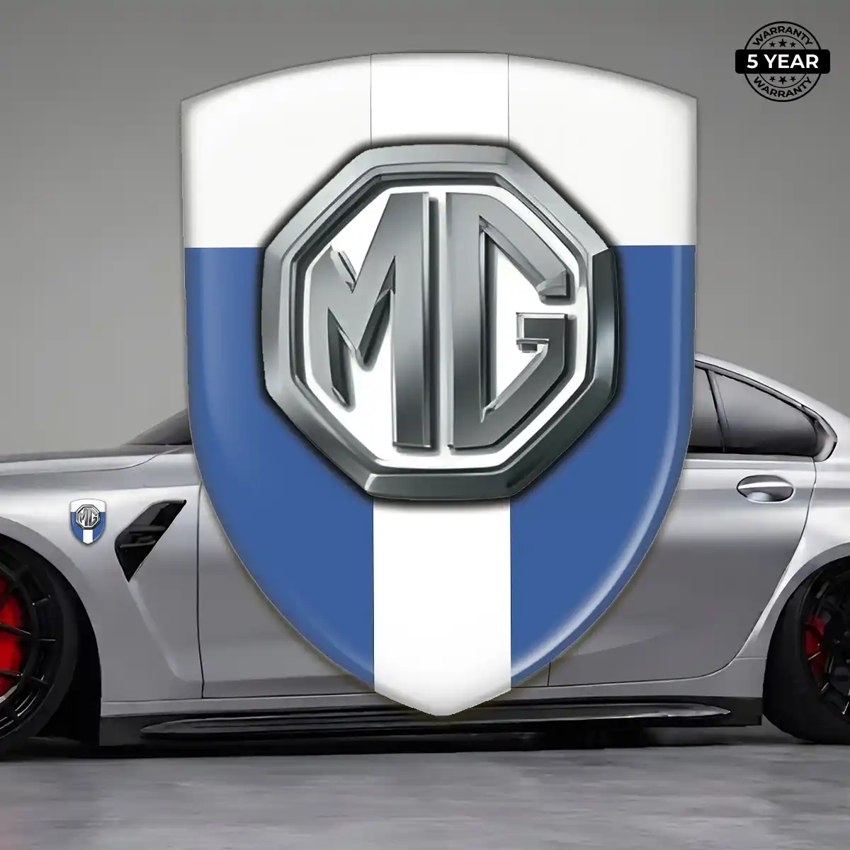 MG Car Emblem Decal Superior Craft