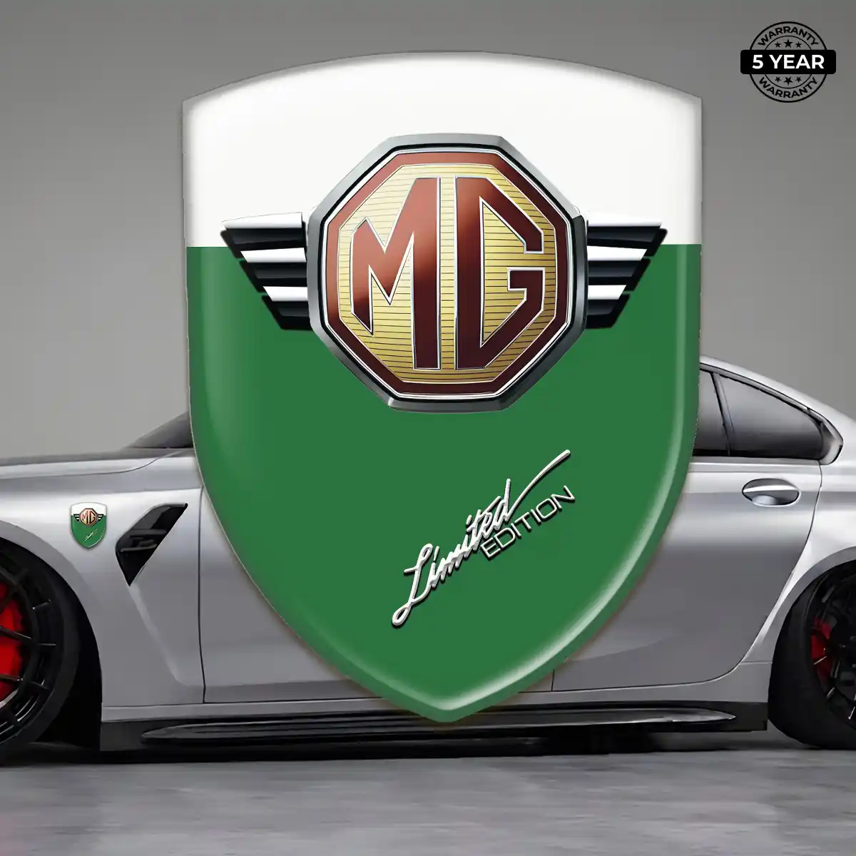 MG Car Emblem Overlay Outer Style