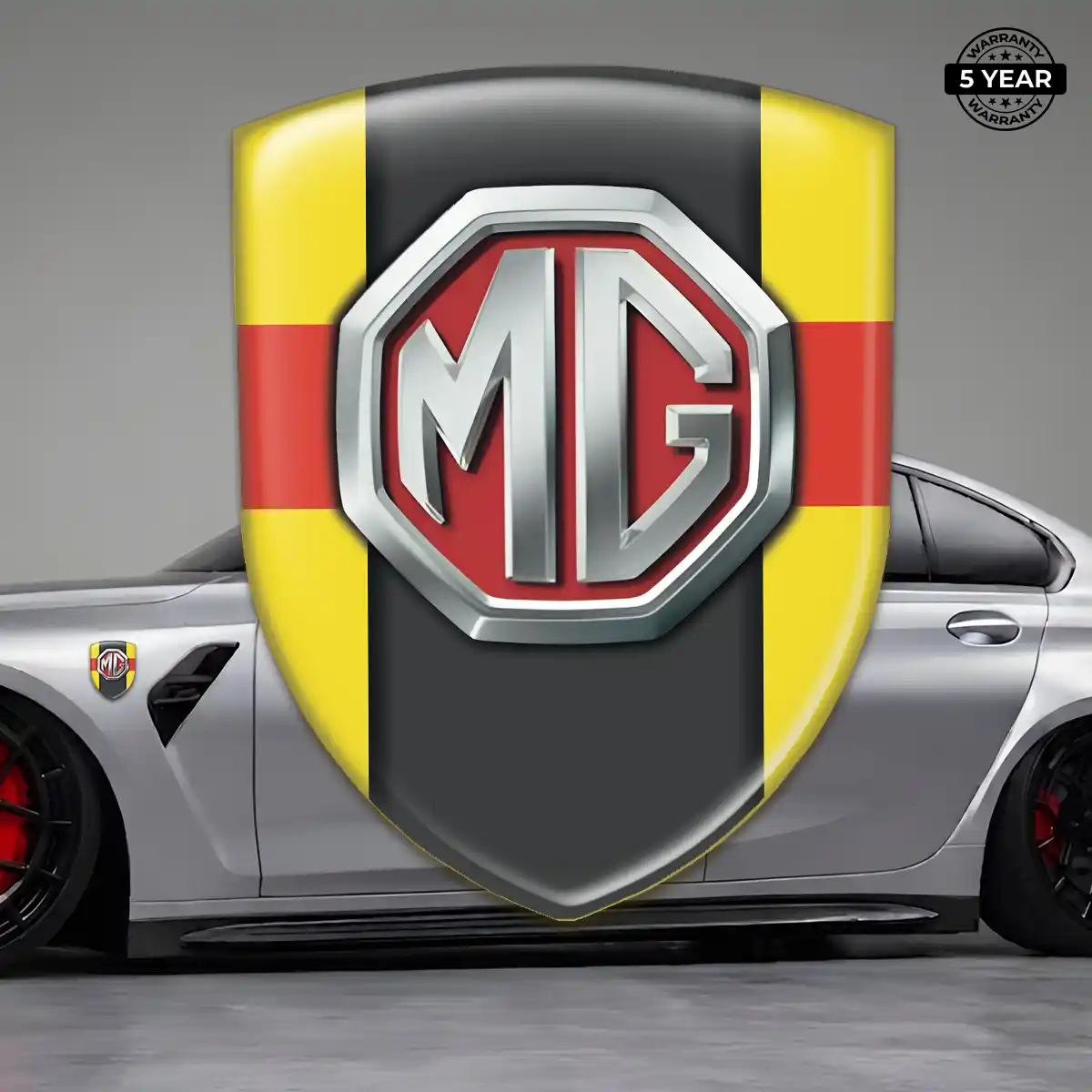 MG Car Emblem Overlay Resin Luxe