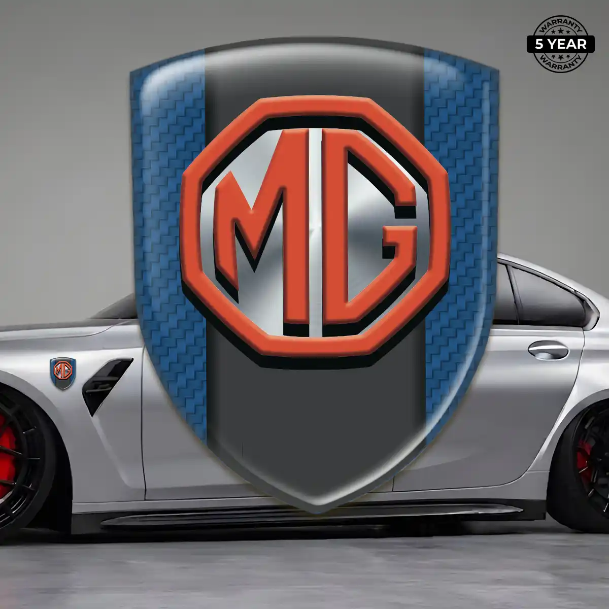 MG Car Emblem Sticker Elite Edition