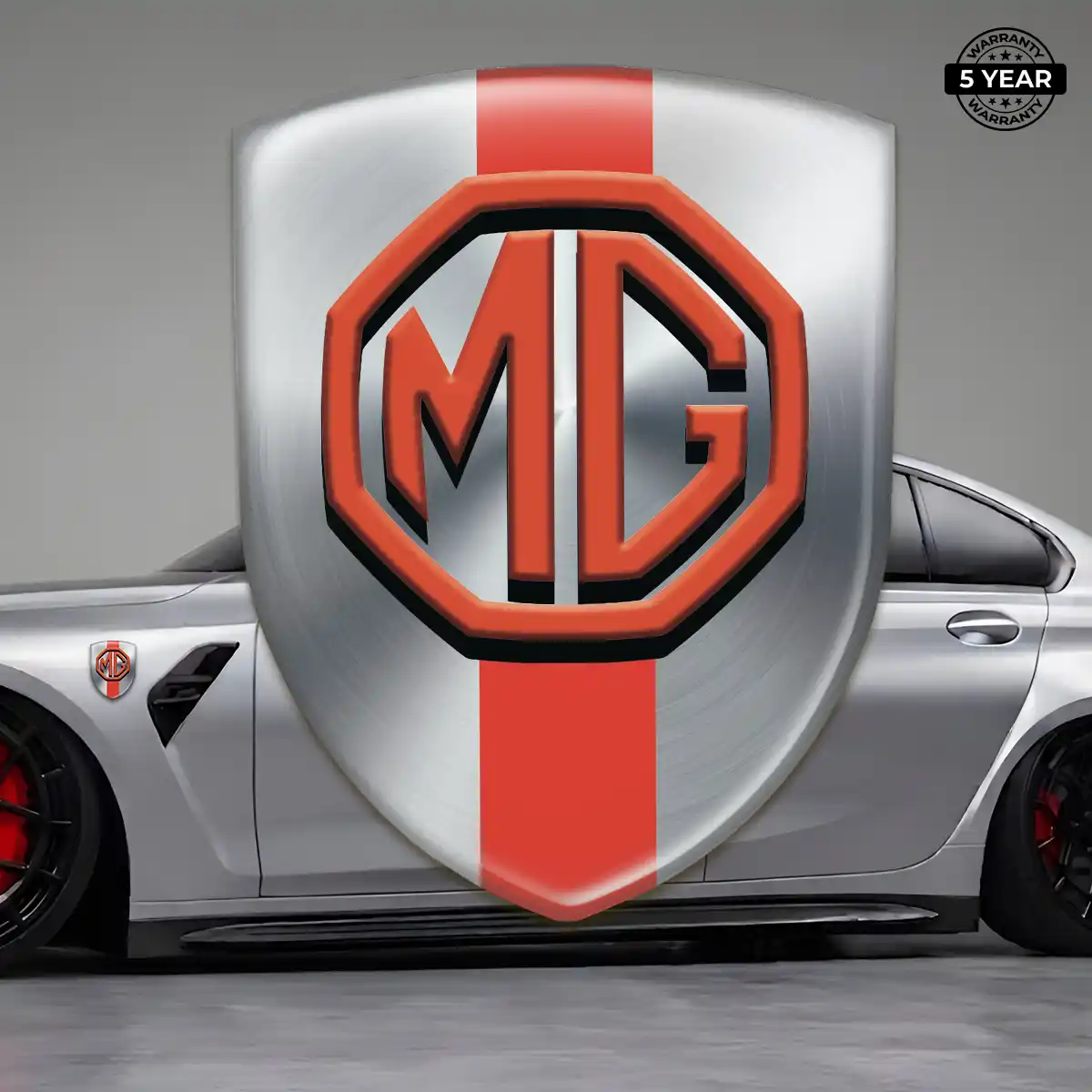 MG Car Emblem Sticker Interior Luxe