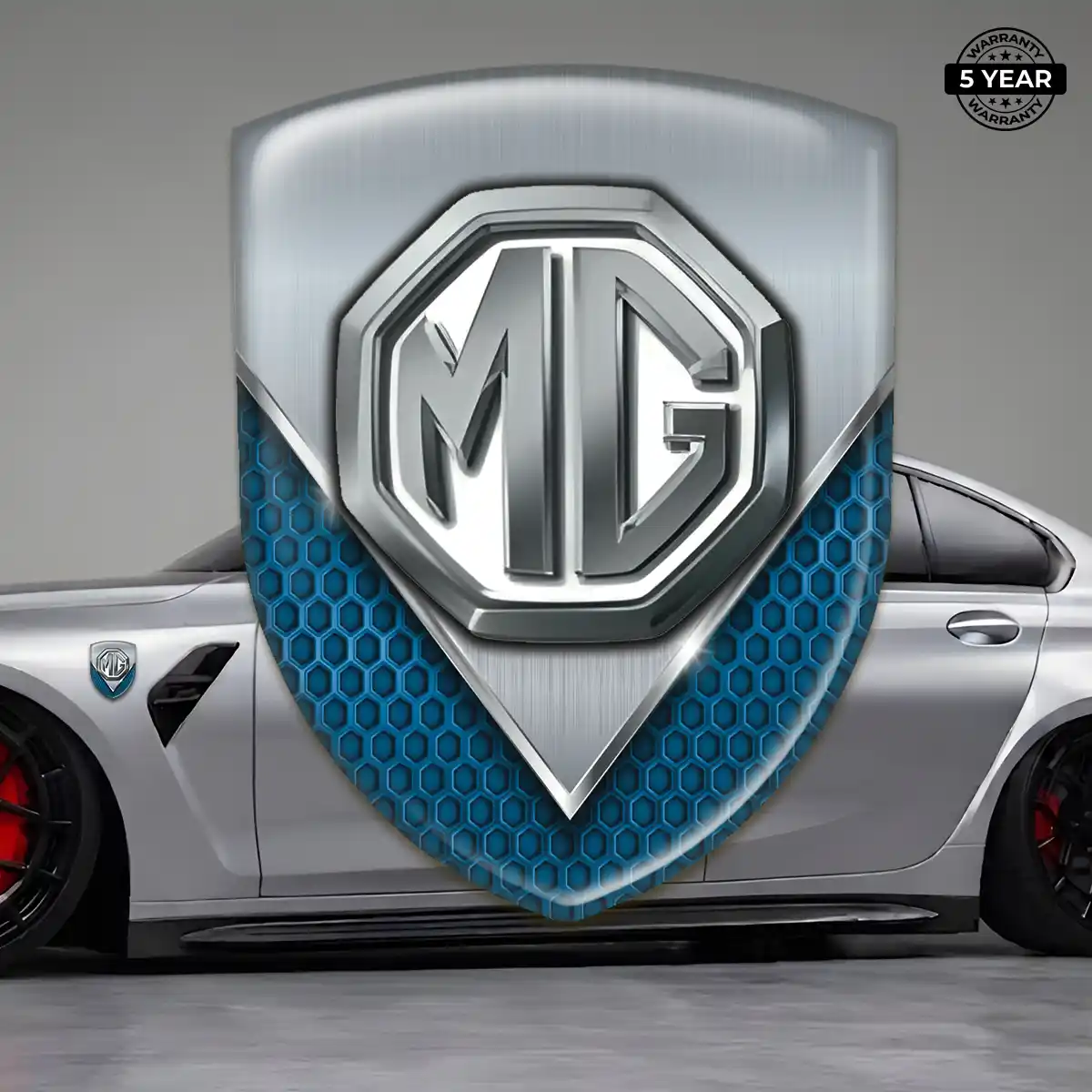 MG Car Emblem Sticker Noble Edition