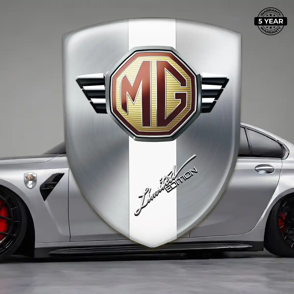 MG Car Emblem Sticker Prestige Line