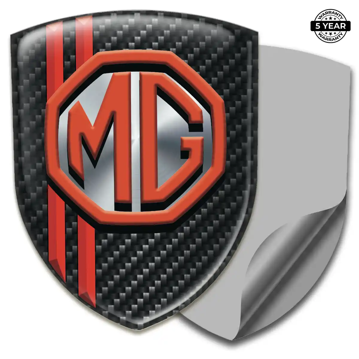 MG Car Emblem Sticker Prime Quality