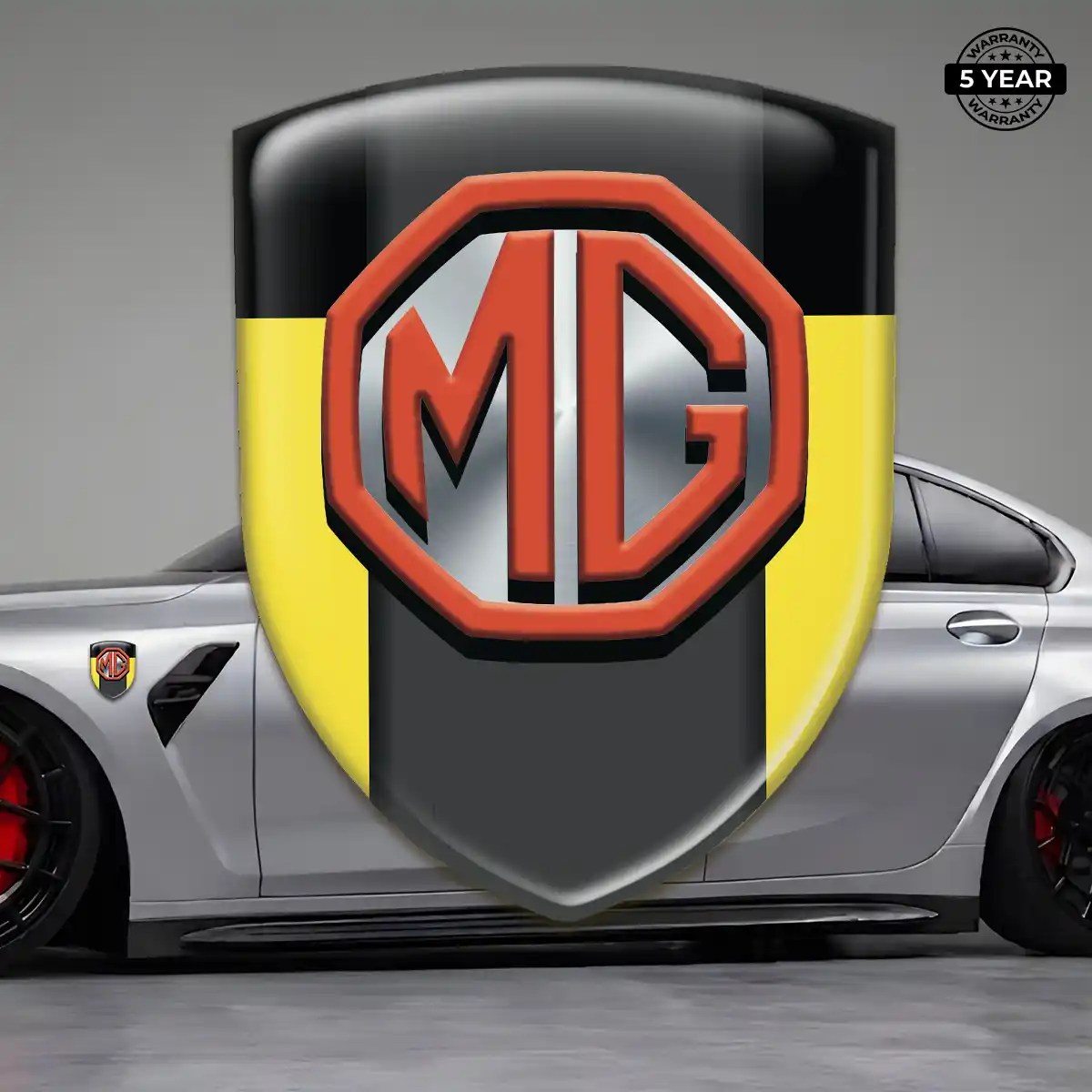MG Car Emblem Sticker Signature Grade