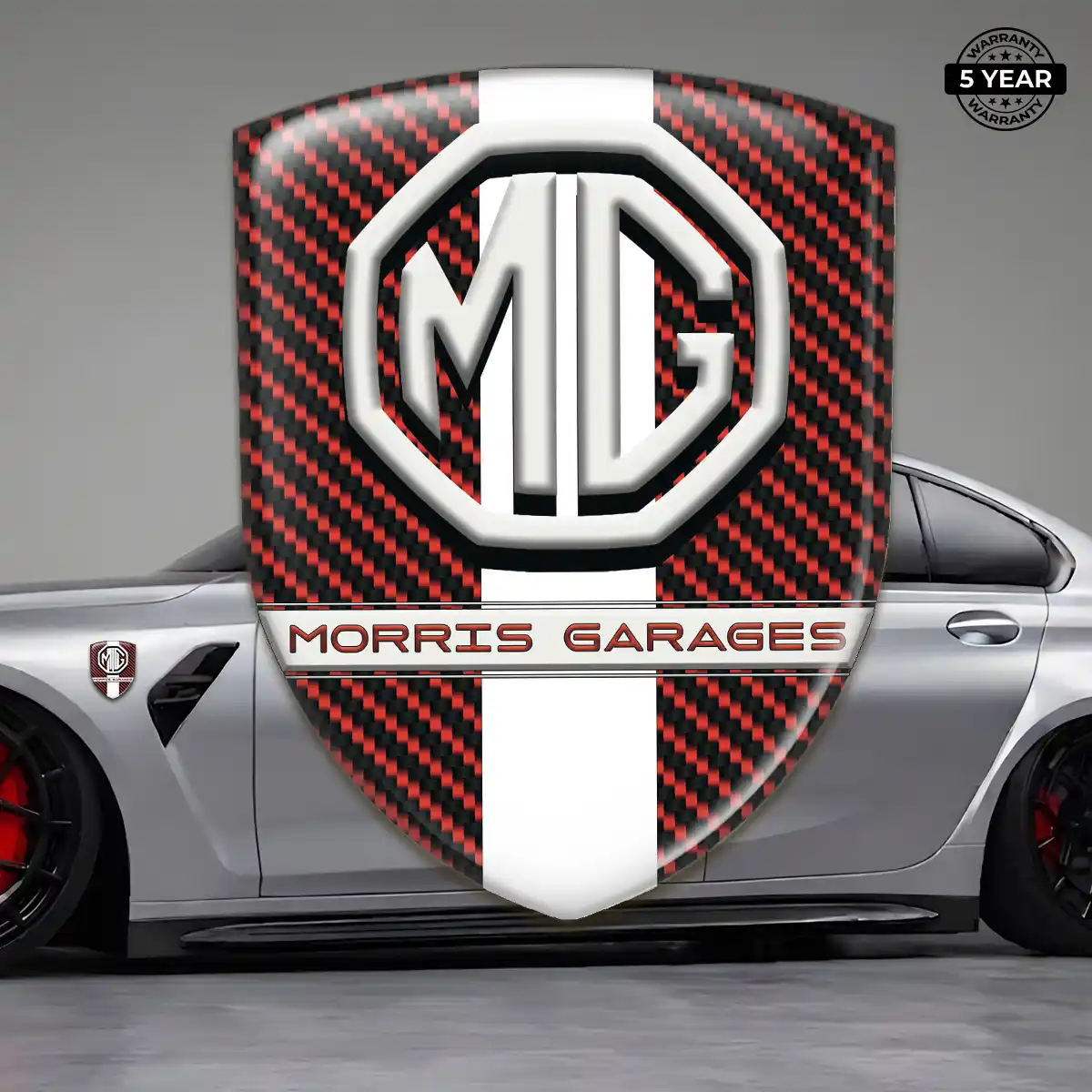 MG Car Emblem Sticker Superior Craft
