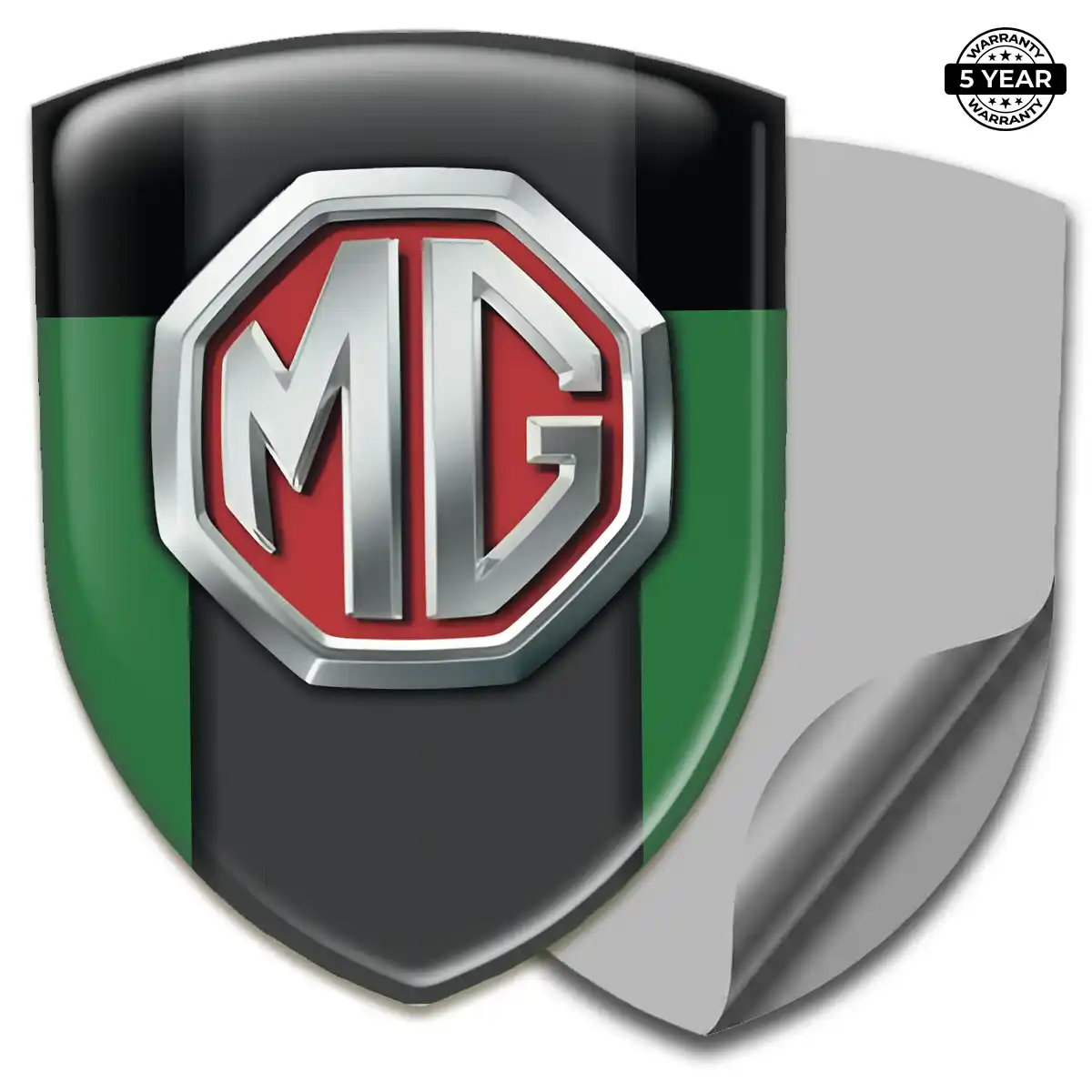 MG Car Logo Decal Elite Finish