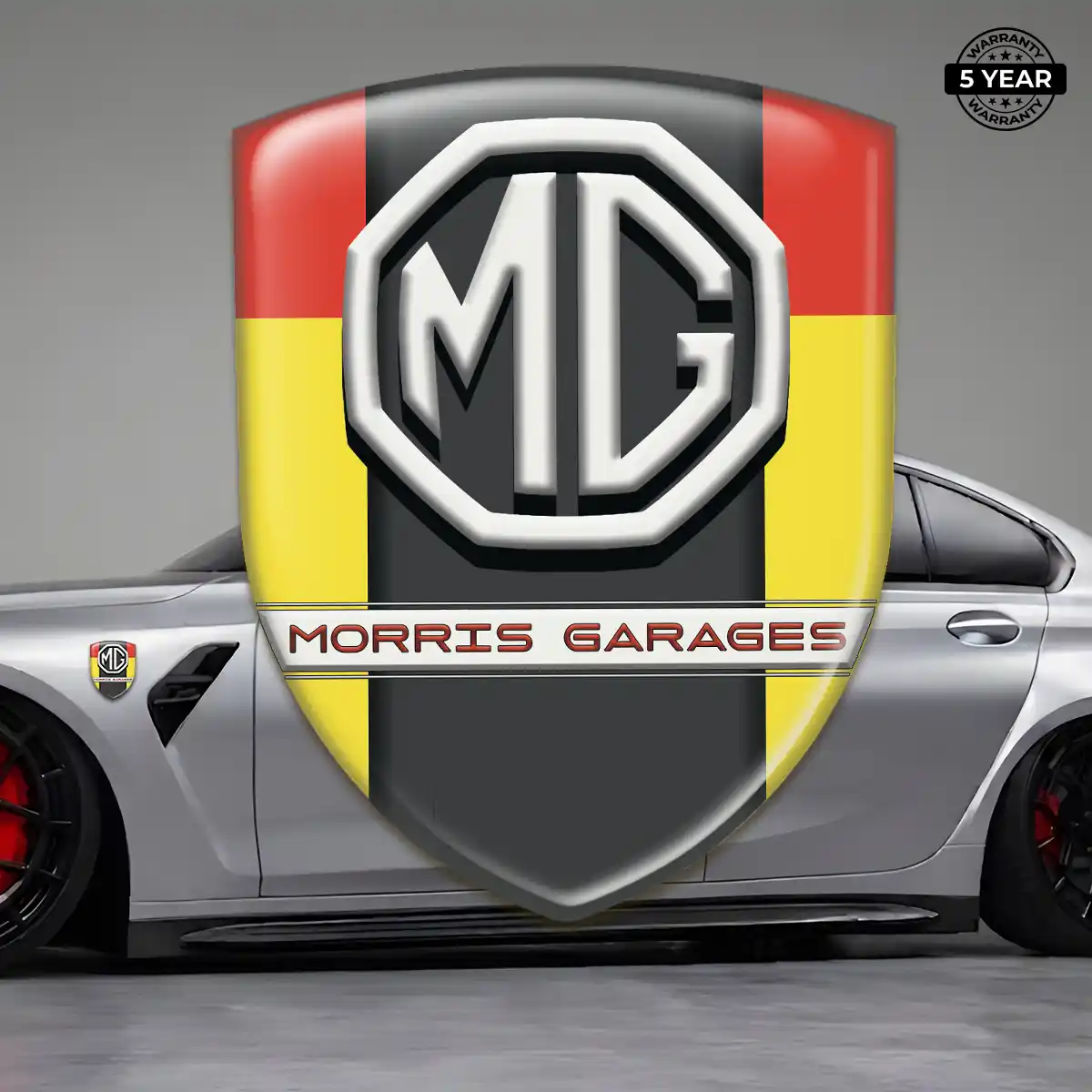 MG Car Logo Decal Noble Edition