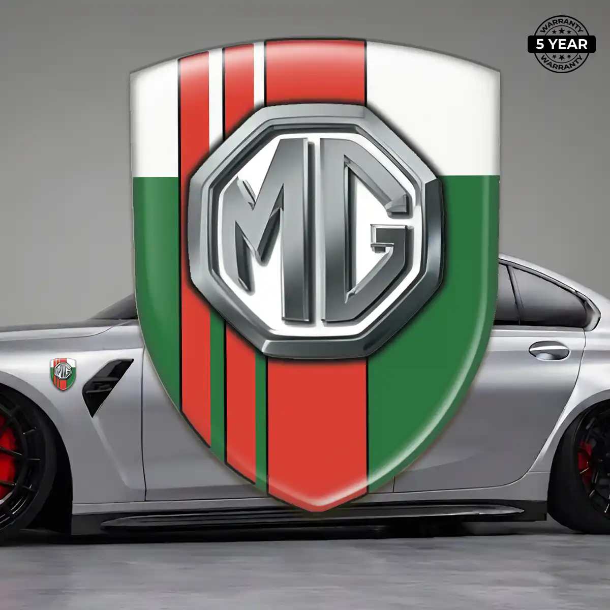 MG Car Logo Decal Outer Style
