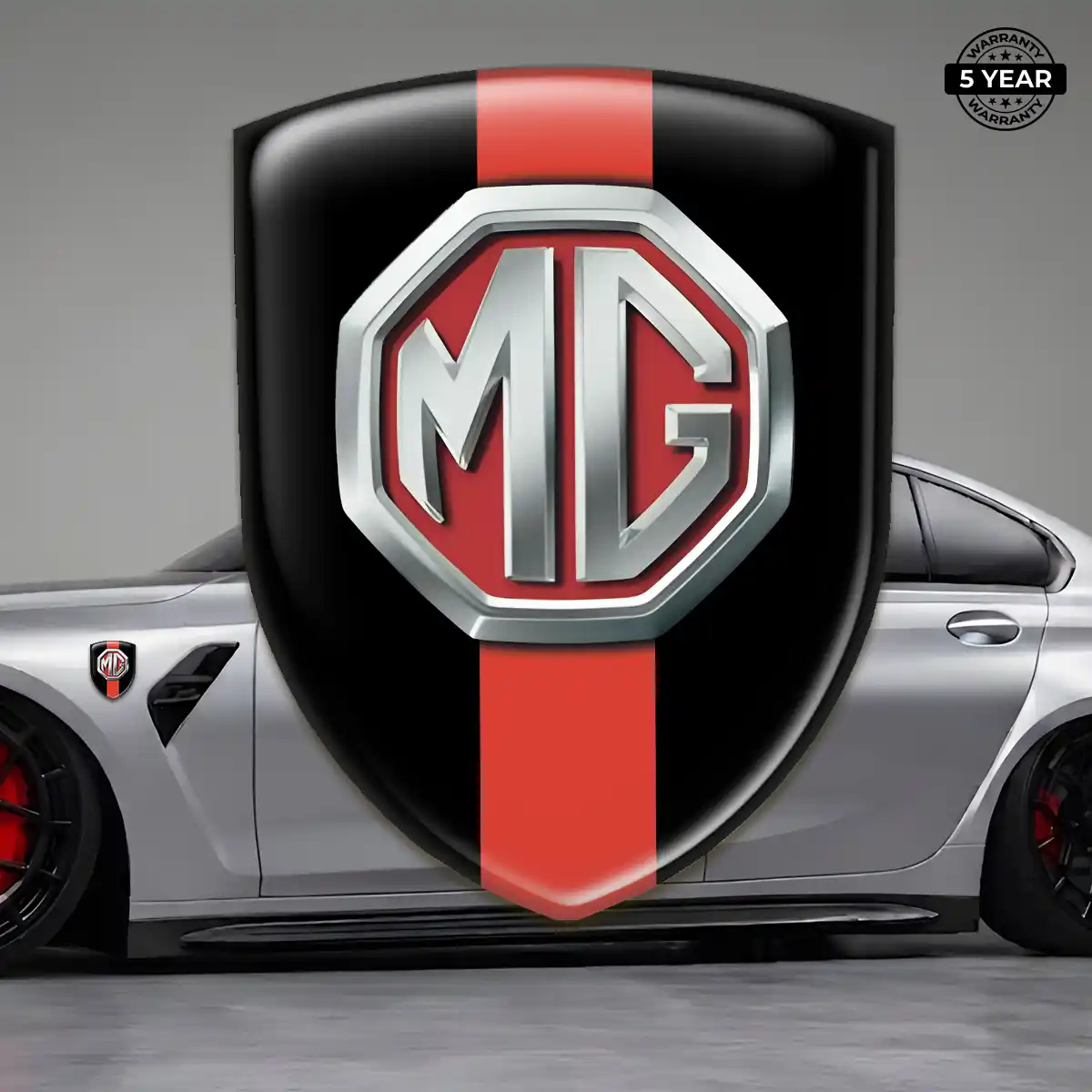 MG Car Logo Decal Prime Quality