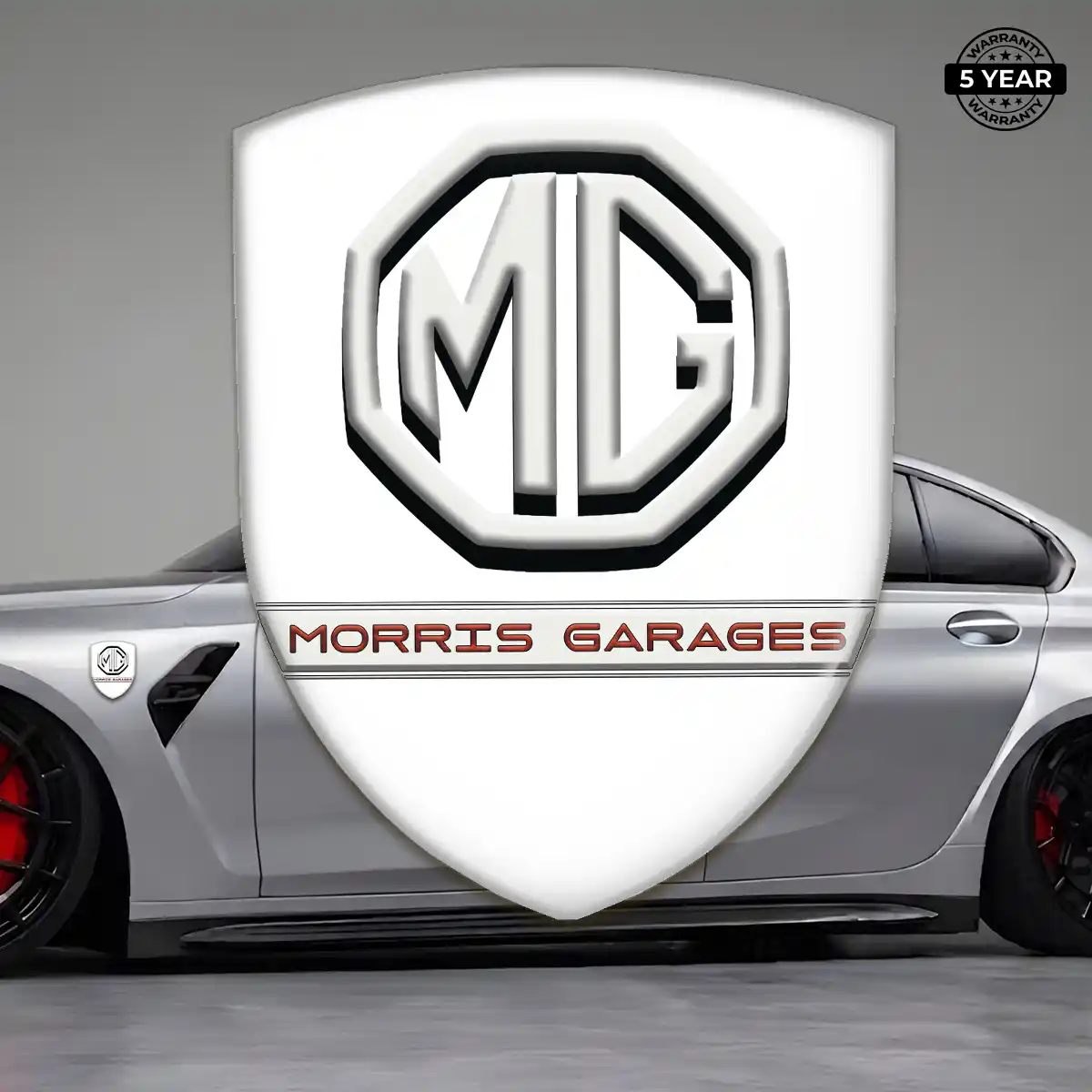 MG Car Logo Decal Signature Grade