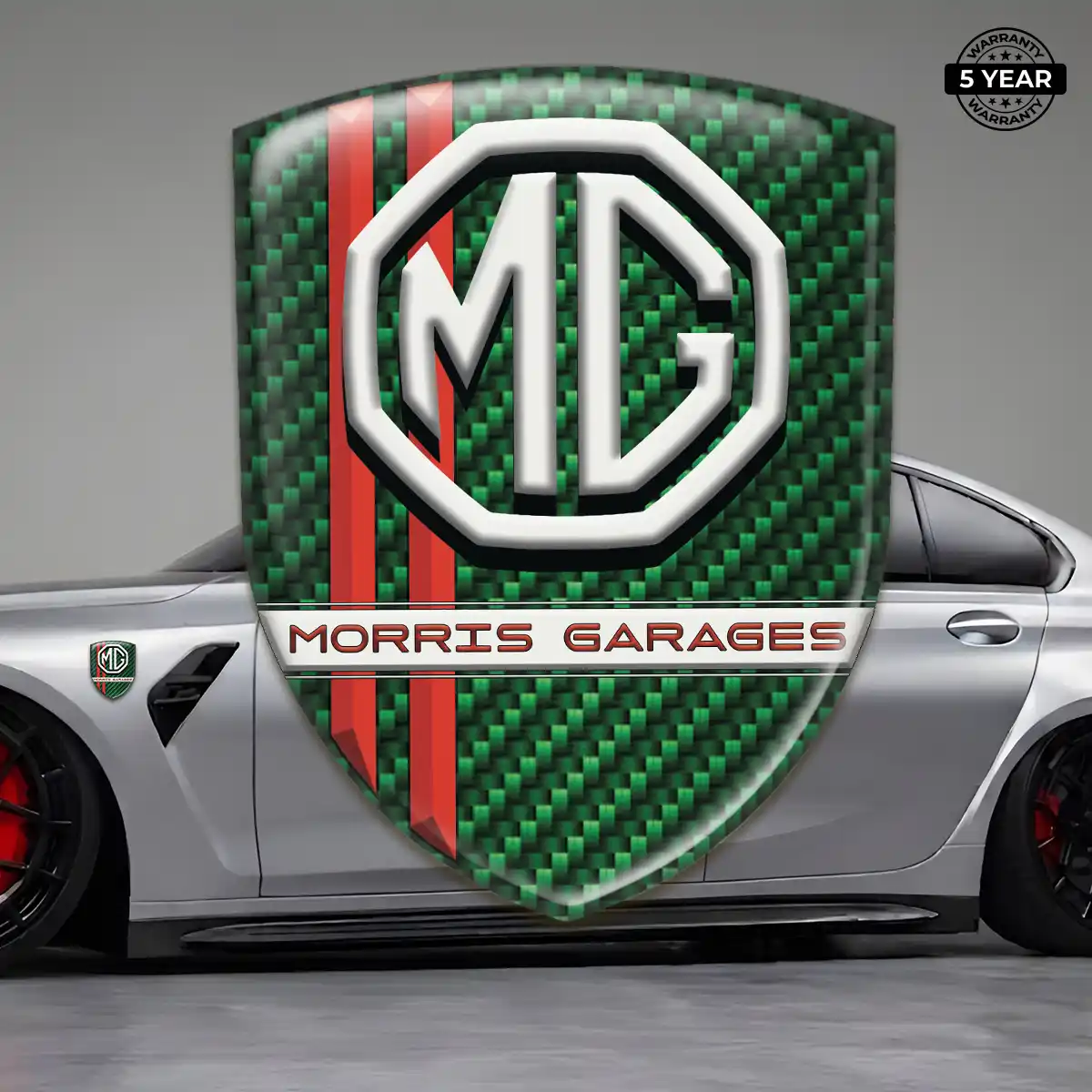 MG Car Logo Decal Sleek Style